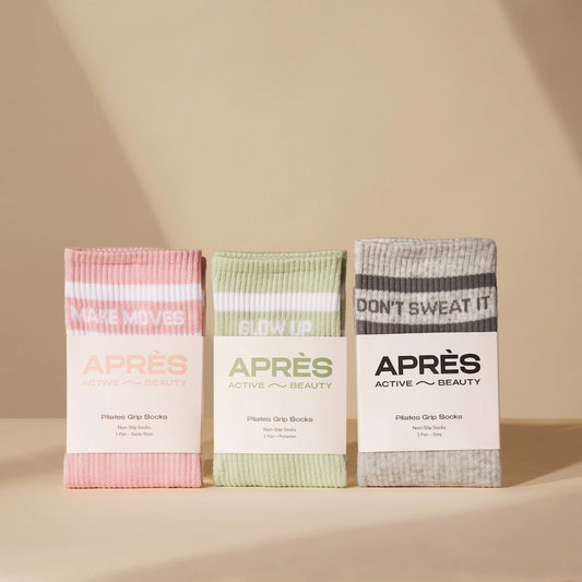 Pilates Grip Sock Trio - Après Beauty