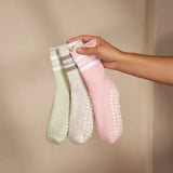 Pilates Grip Sock Trio